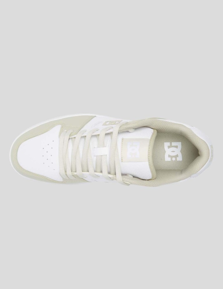 Zapatillas skate DC manteca sn white/tan